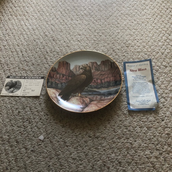 Thomas J. Hirata Decorative Plate. NWOT - Picture 1 of 2